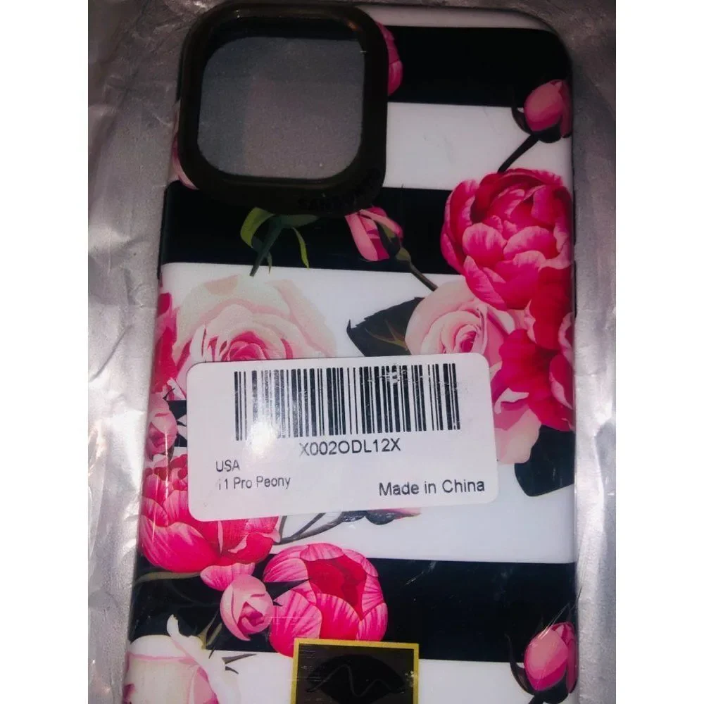 Brand‎ New Floral iPhone 11 Pro Peony Phone Case/ Phone Accessories